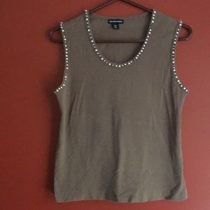 Embellished tank top